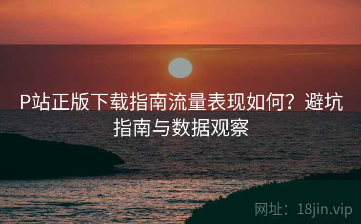P站正版下载指南流量表现如何？避坑指南与数据观察  第2张