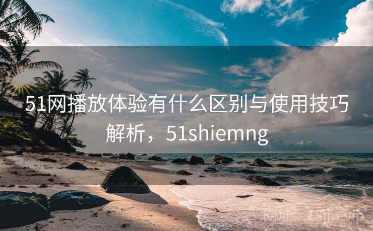 51网播放体验有什么区别与使用技巧解析，51shiemng  第1张