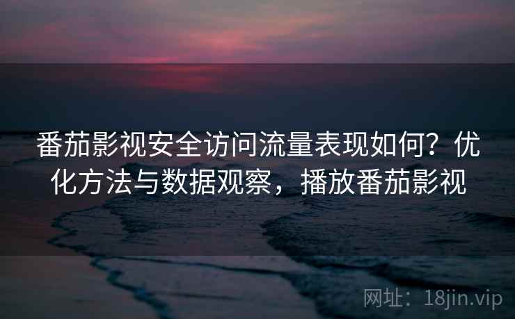 番茄影视安全访问流量表现如何？优化方法与数据观察，播放番茄影视  第1张