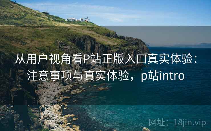 从用户视角看P站正版入口真实体验:注意事项与真实体验,p站intro 第2张 从用户视角看P站正版入口真实体验:注意事项与真实体验,p站intro 第2张