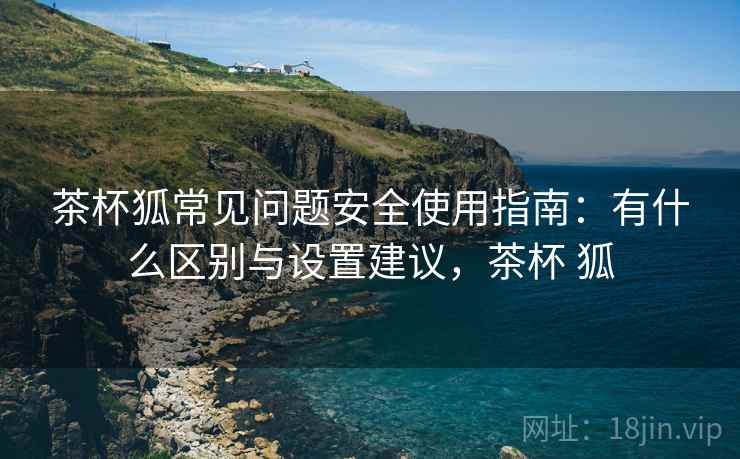 茶杯狐常见问题安全使用指南：有什么区别与设置建议，茶杯 狐