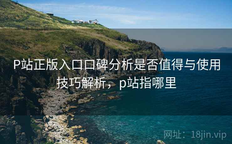 P站正版入口口碑分析是否值得与使用技巧解析,p站指哪里 第2张 P站正版入口口碑分析是否值得与使用技巧解析,p站指哪里 第2张